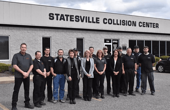 Statesville collision center employees