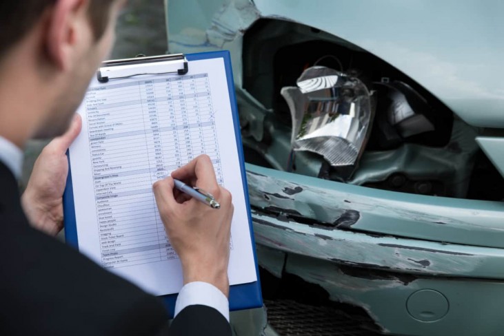 Insurance repair estimate