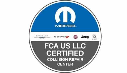 chrysler certified repair logo